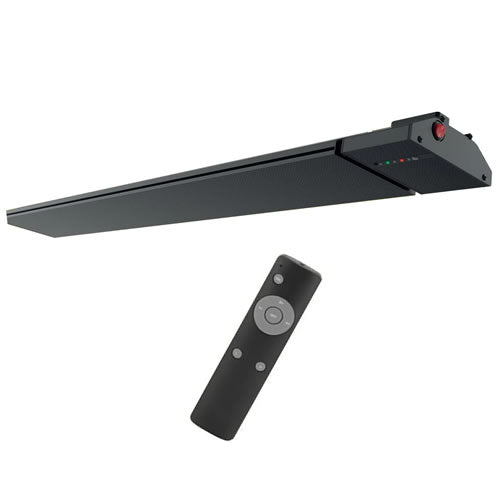 Mercator Alfresco Ikuü Smart WiFi 1800W or 2400W Strip Heater With Remote Control
