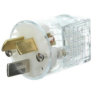 CLIPSAL 3 Pin 20A Plug Top Transparent - 1439/20TR