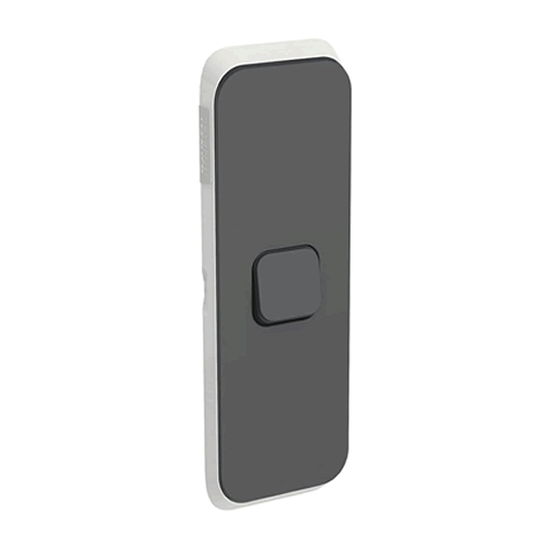 Clipsal Iconic Switch Architrave Skin 1G Anthracite - 3041ACAN