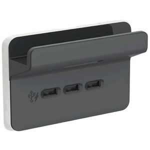 Clipsal Iconic USB Charging Station Skin Anthracite 3G - 3043HSAN