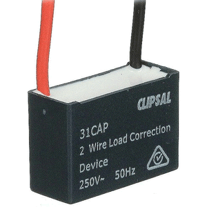 CLIPSAL Motion Sensor Load Correction Capacitor - 31CAP