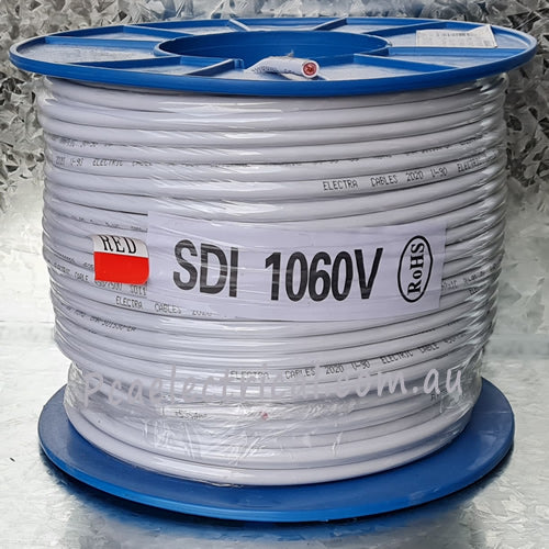 6.0mm SDI Red 100m - SDI1060V | PICKUP ONLY