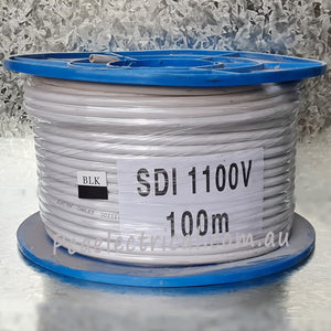 10mm SDI Black 100m - SDI1100V-BLK | PICKUP ONLY