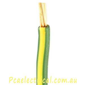 70mm Building Wire Yellow / Green 100m - SR1700 | PICKUP ONLY