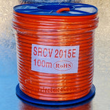 1.5mm 2 Core & Earth Orange Circular 100m - SRCV2015E | PICKUP ONLY