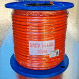 4.0mm 3 Core & Earth Orange Circular 100m - SRCV3040E | PICKUP ONLY