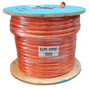 25mm 4 Core & Earth Orange Circular 100m - XLPE4250E | PICKUP ONLY