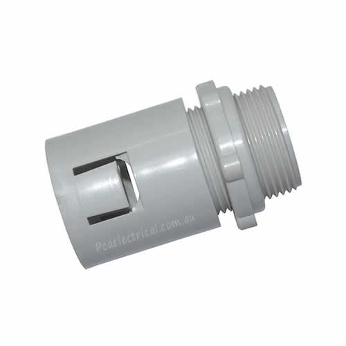 25mm Corrugated To Screw Adapter - ACS25