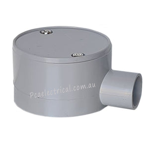 20mm 1 Way Shallow Junction Box - J201