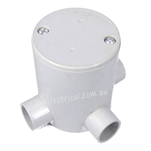 20mm 3 Way Deep Junction Box - JD203