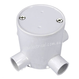 20mm 4 Way Deep Junction Box - JD204