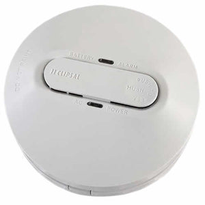 Clipsal 240V Photoelectric Smoke Alarm + 9V Battery Backup - 755PSMA4