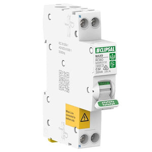 CLIPSAL RCBO 1P+N 6kA 32A 30mA Type A MAX9 - MX9R3132