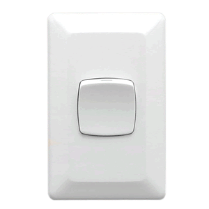 Clipsal Prestige 1 Gang Switch 10A 250V - P2031VA