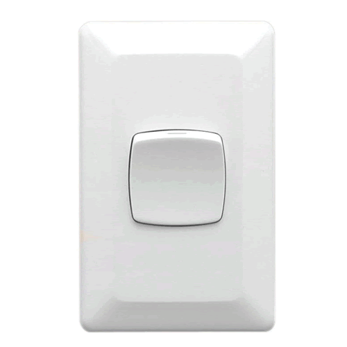 Clipsal Prestige 1 Gang Switch 10A 250V - P2031VA