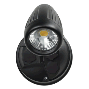 Energetic Seculite 10W LED Spotlight IP65 Tricolour Black - ELA201000