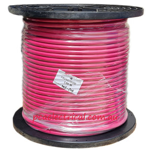 2.5mm 3 Core & Earth, 2 Hr, Fire Rated VSD Cable 100m Red - FRVSD3025E | PICKUP ONLY