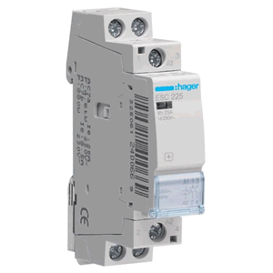 Hager Contactor 2P 25A 2NO 240V - ESC225