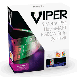 HAVIT VIPER 7.2w 5m HaviSMART RGBCW LED Strip kit VPR9752IP54-72-5M