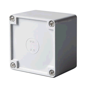 108mm x 108mm x 80mm Weatherproof Adaptable Box IP56 - JBA108108080