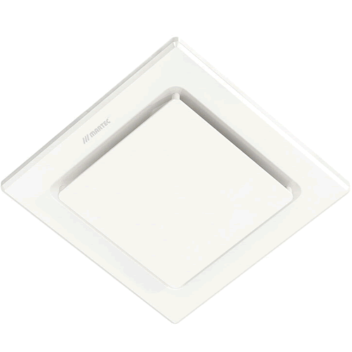 MARTEC Saturn 250 Square Duct Exhaust Fan White - MXFSS25W