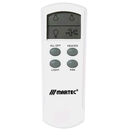 Martec Bathroom Heater LCD Remote Control Kit - MBHREM