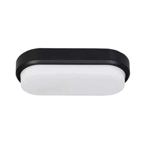 MARTEC Cove 15W LED Bunker IP54 TRI COLOR Black Oval - MLXCO34615