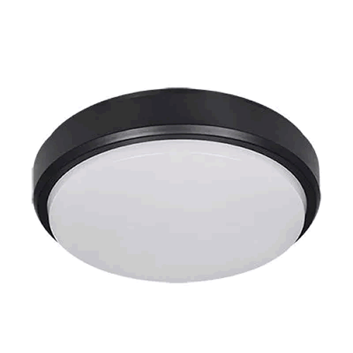 MARTEC Cove 15W LED Bunker IP54 TRI COLOR Black Round - MLXCR34615