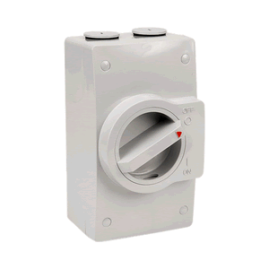 NHP NLINE 3P 40A Weatherproof Isolator Switch IP66 - NL340L