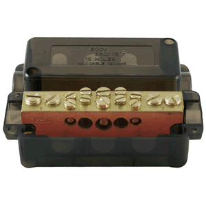 7 Hole Neutral Link 165A 500V - NL7/165