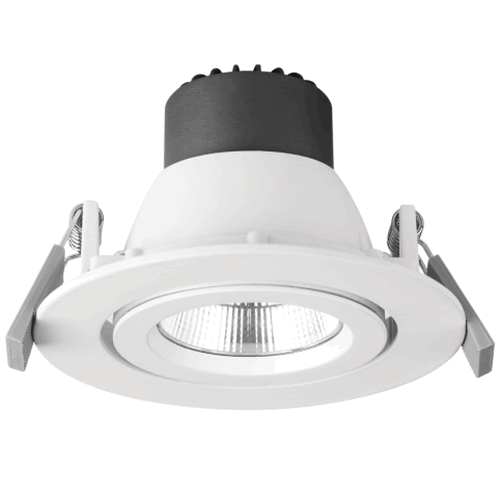 SAL 90mm Gimble LED Downlight 9W 3000K Dimmable - S9046