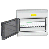 12 Pole Surface Mount Weatherproof Switchboard IP66 - SB12W