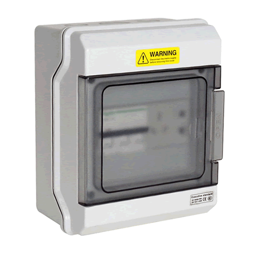 6 Pole Surface Mount Weatherproof Switchboard IP66 - SB6W