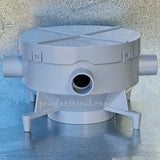 PVC Downlight Concrete Can - SMC90