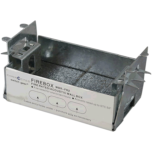 Recessed Metal Wall Mounting Box Fire Rated MB-FR2 – PCA Electrical ...