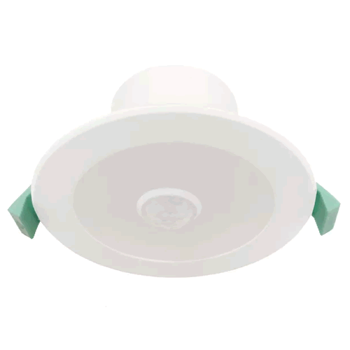 MARTEC 90mm LED Downlight 9W Tricolour + PIR Sensor - TLZD3459WDS