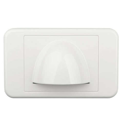 Bullnose Wall Plate White - BWP