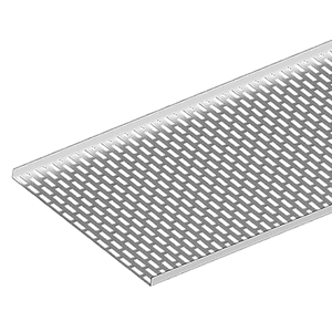 100mm x 12mm x 2.4m Perforated Cable Tray - CT100G | PICKUP ONLY