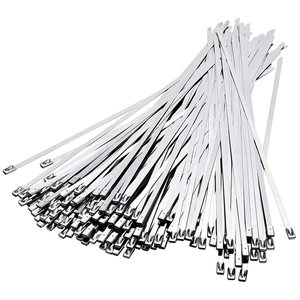 200mm x 4.6mm 316 Stainless Steel Cable Ties 100P - CT46200SS