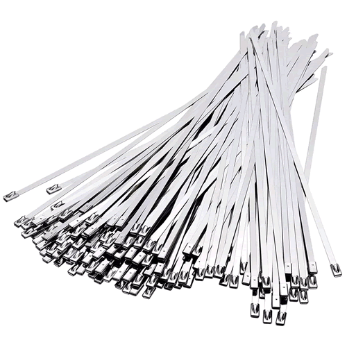 200mm x 4.6mm 316 Stainless Steel Cable Ties 100PK - CT46200SS