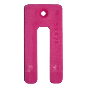 5.0mm x 75mm Window Packer Pink 100P - WP575